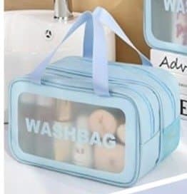 Clear Waterproof Toiletry & Wash Bag