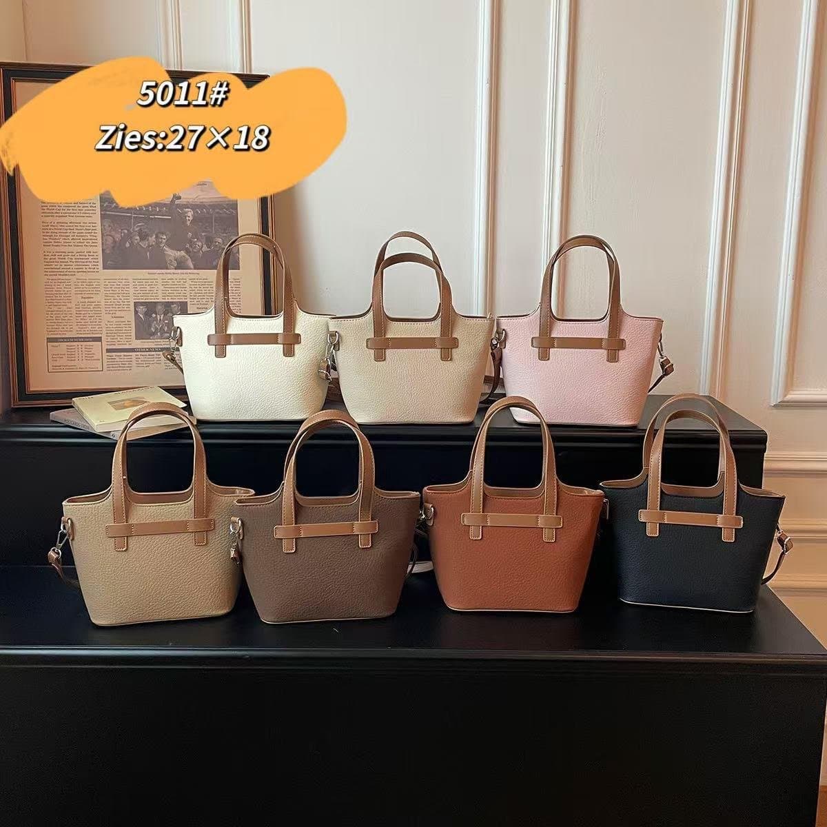 Women's Pebbled Mini Tote Handbag