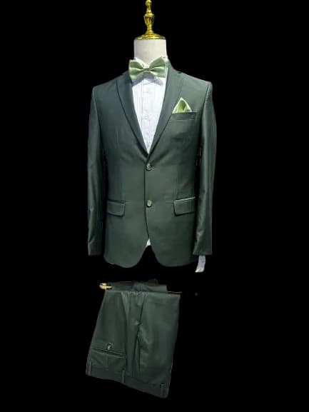 Green Two-Piece Suit