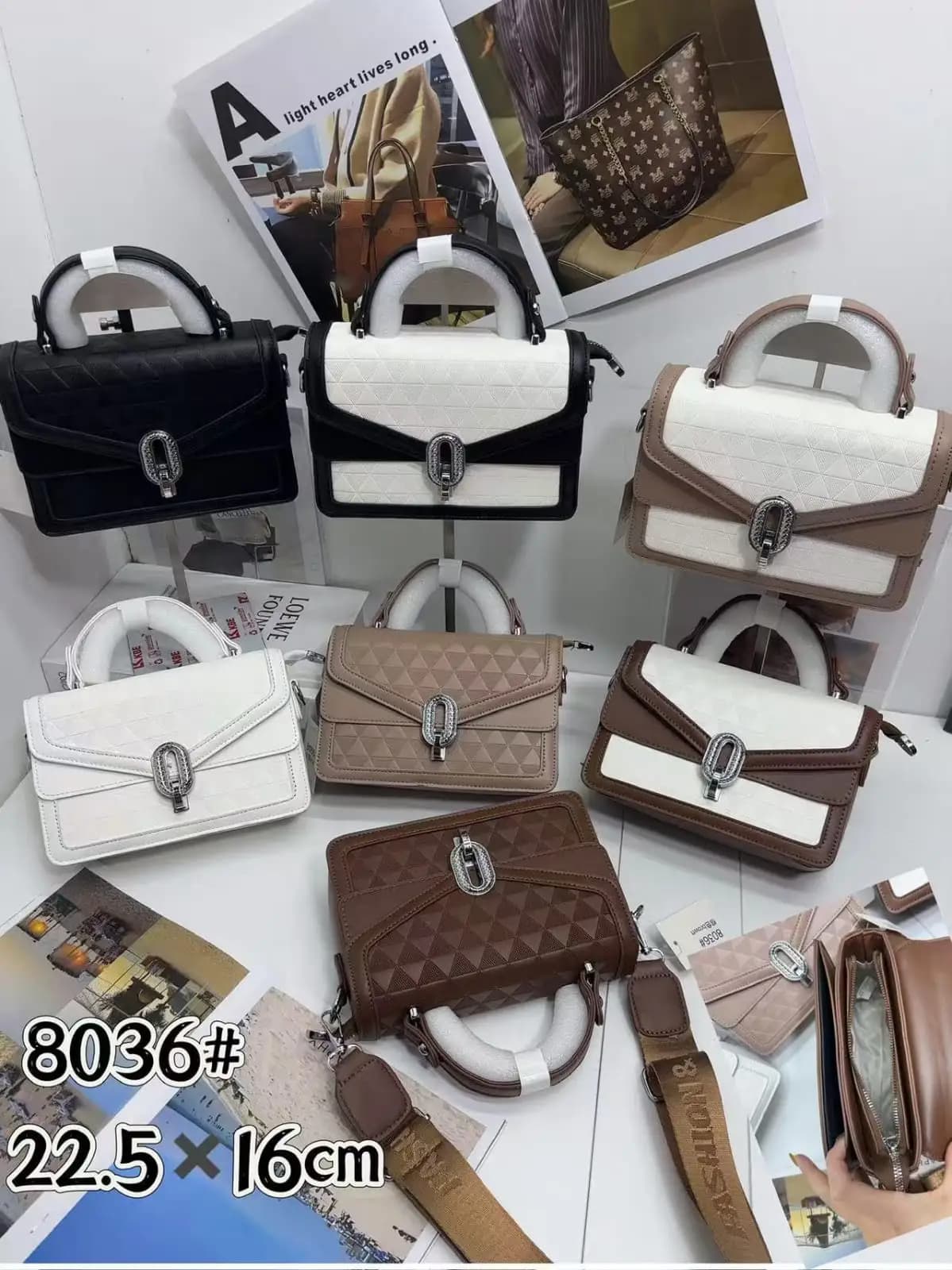 Structured Shoulder Bag