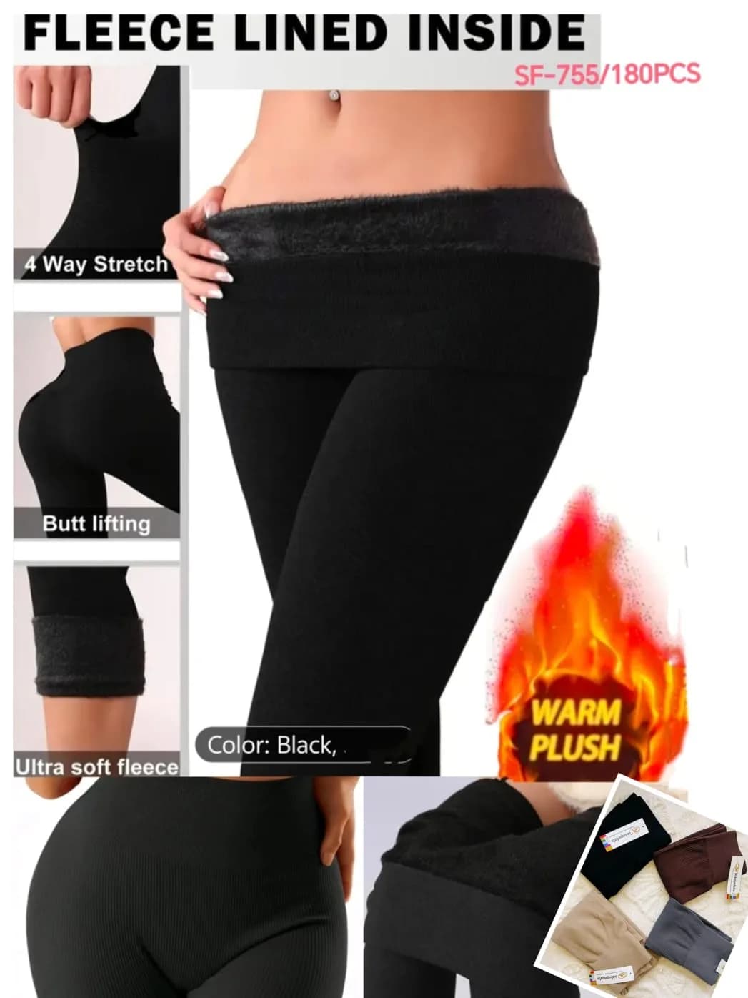 Fleece-Lined Leggings