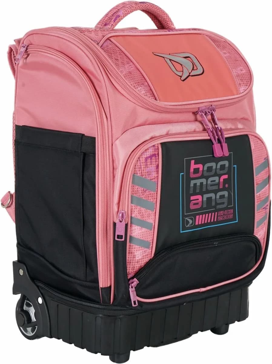 Boomerang Hardbase XL Trolley Backpack Pink