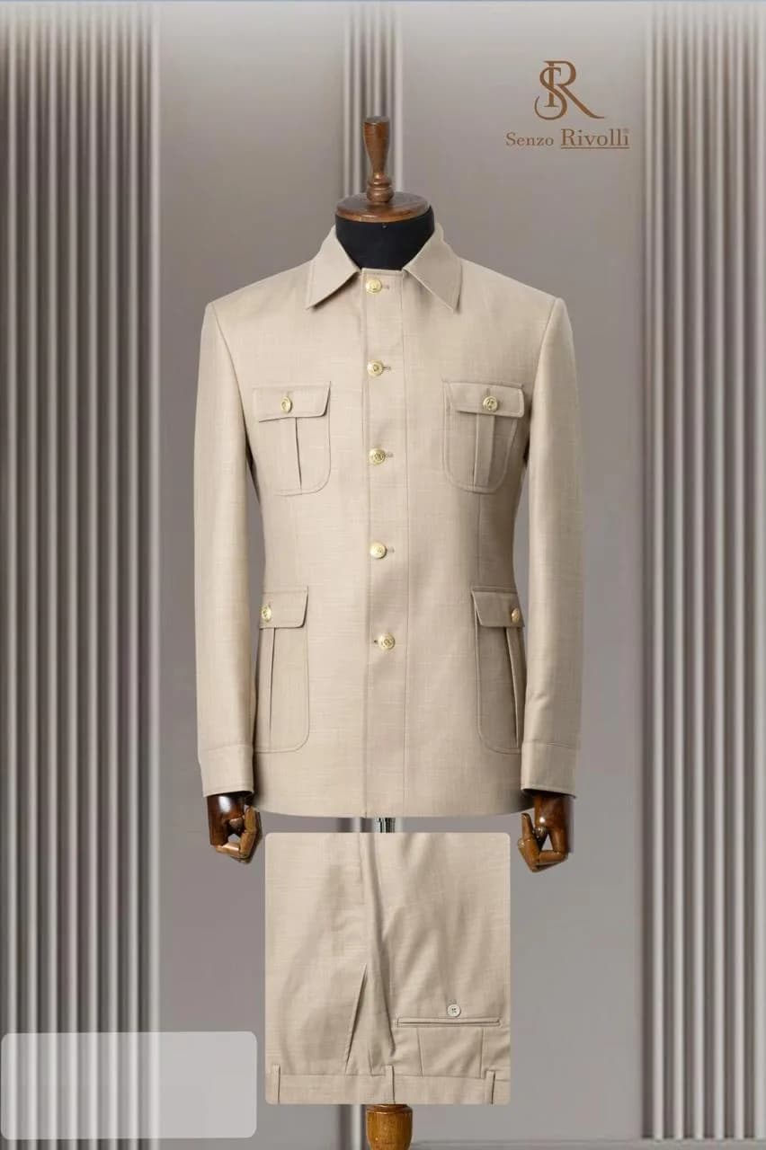 Tailored Safari Suit