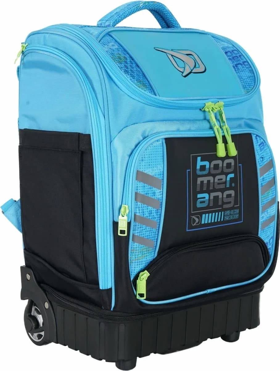 Boomerang Hardbase XL Trolley Backpack Cyan