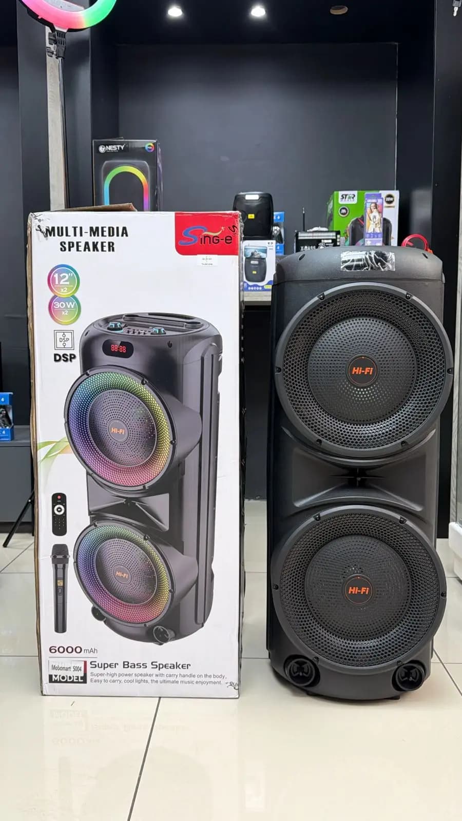 Portable Wireless Speaker Combo Set
