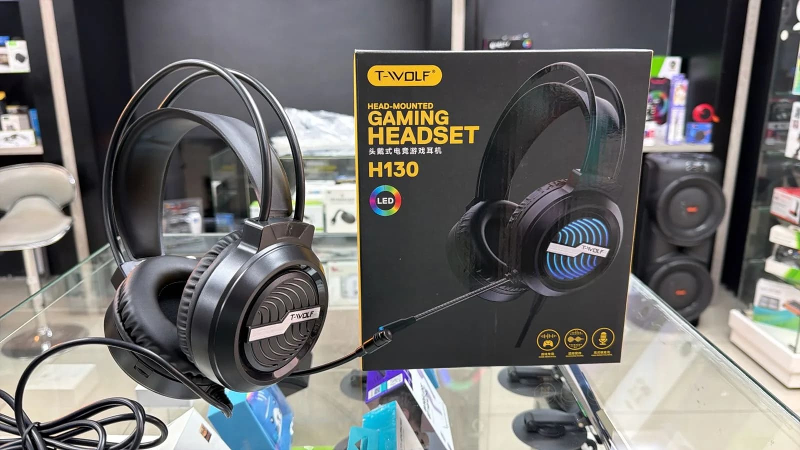 T-Wolf H130 LED Gaming Headset
