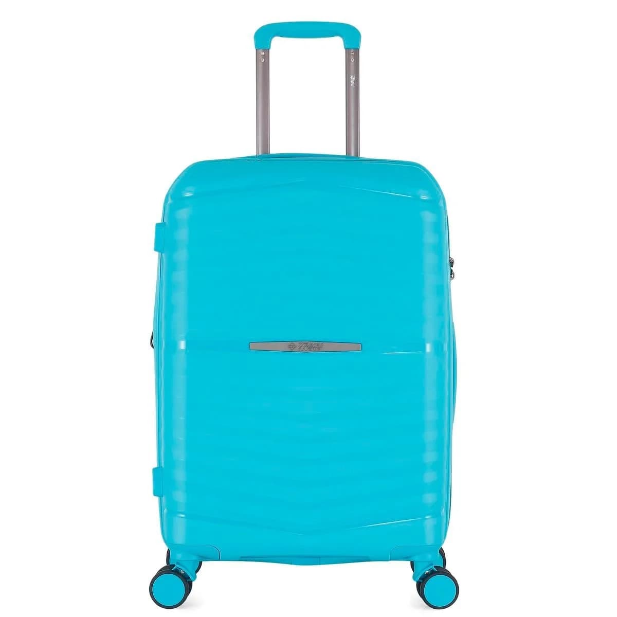 Travel Mate 63cm Hard Shell Zipper 8 Wheel BabaHub Trolley Case TSA L-349 B – Teal