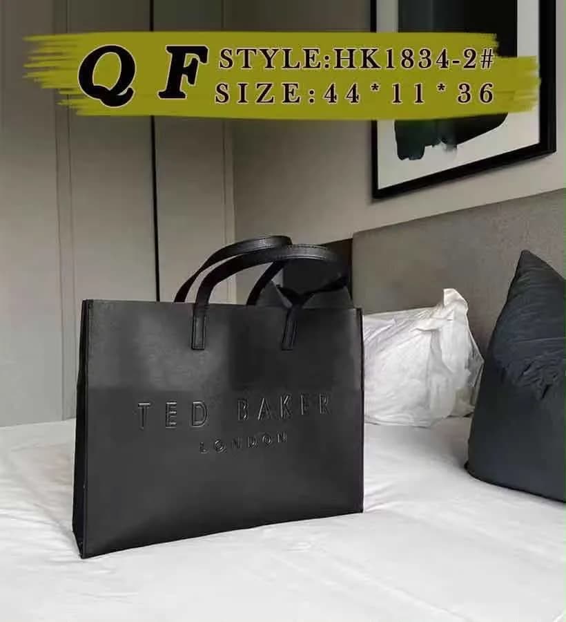 Structured Logo Tote Bag