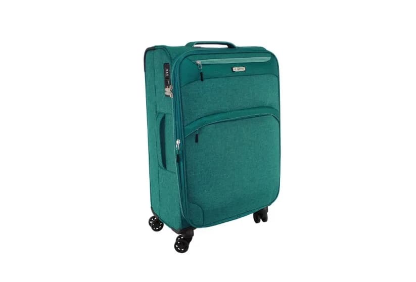Travel Mate 61cm Light Weight EIGHT-Wheel BabaHub Trolley Case L-265 B – GREEN