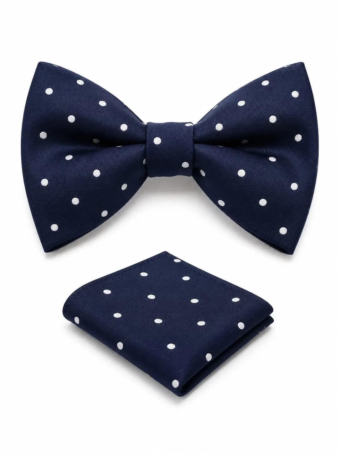 Red Bow Tie & Lapel Pin Set
