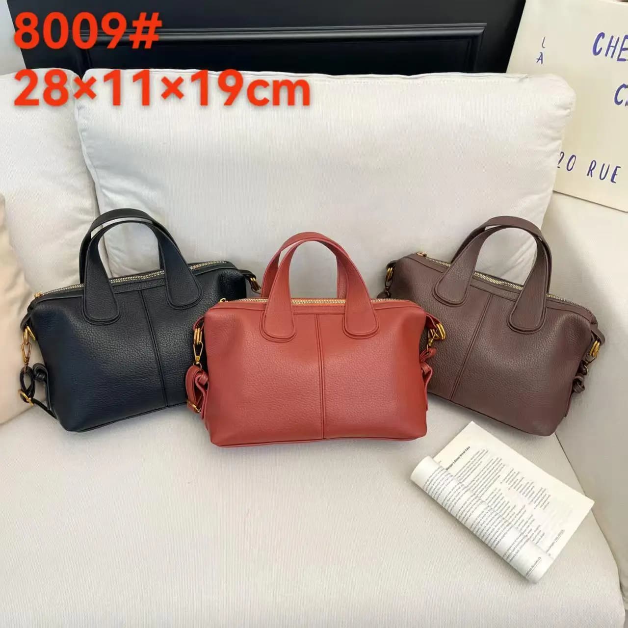Structured Bowler Handbag