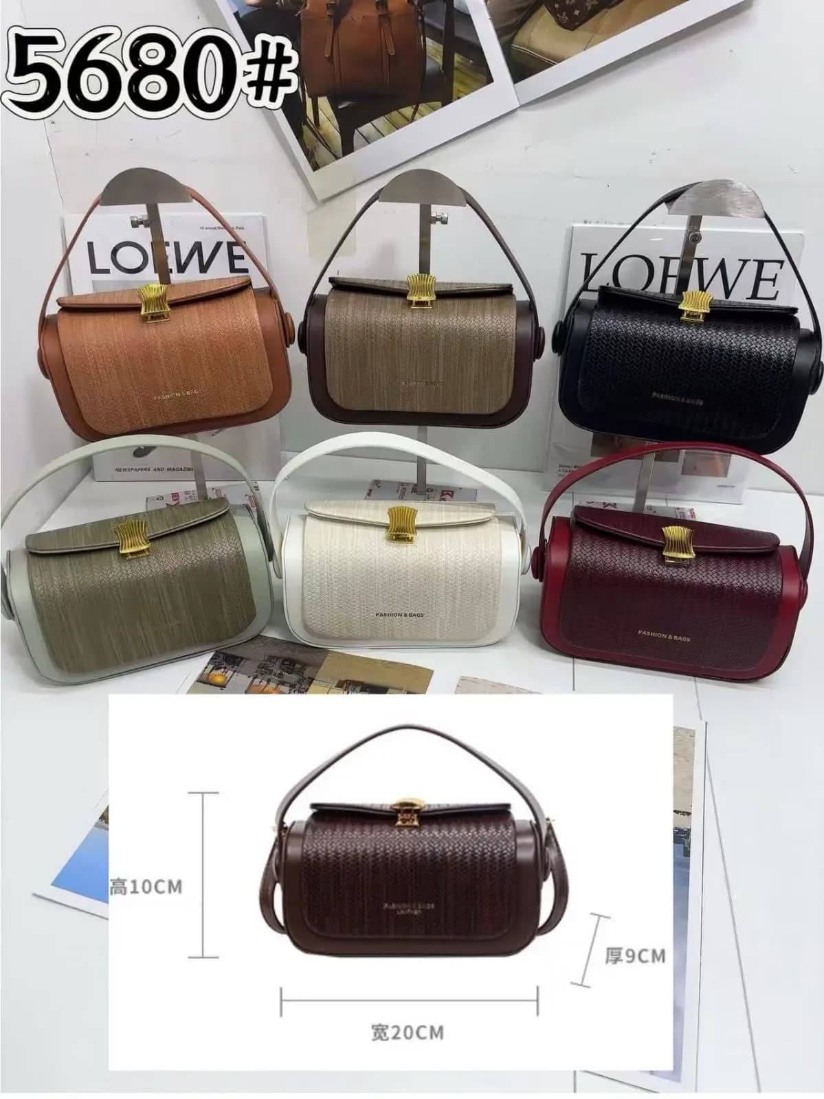 Structured Tote Bag