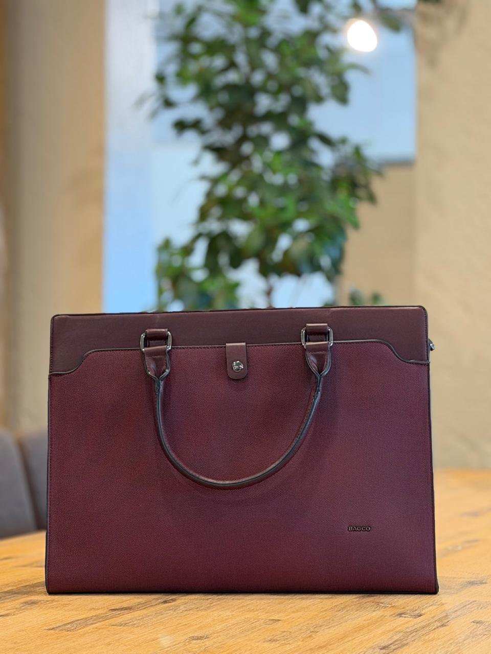Bagco Structured Executive Laptop Tote Bag