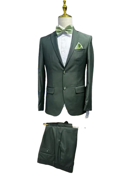 Green Two-Piece Suit