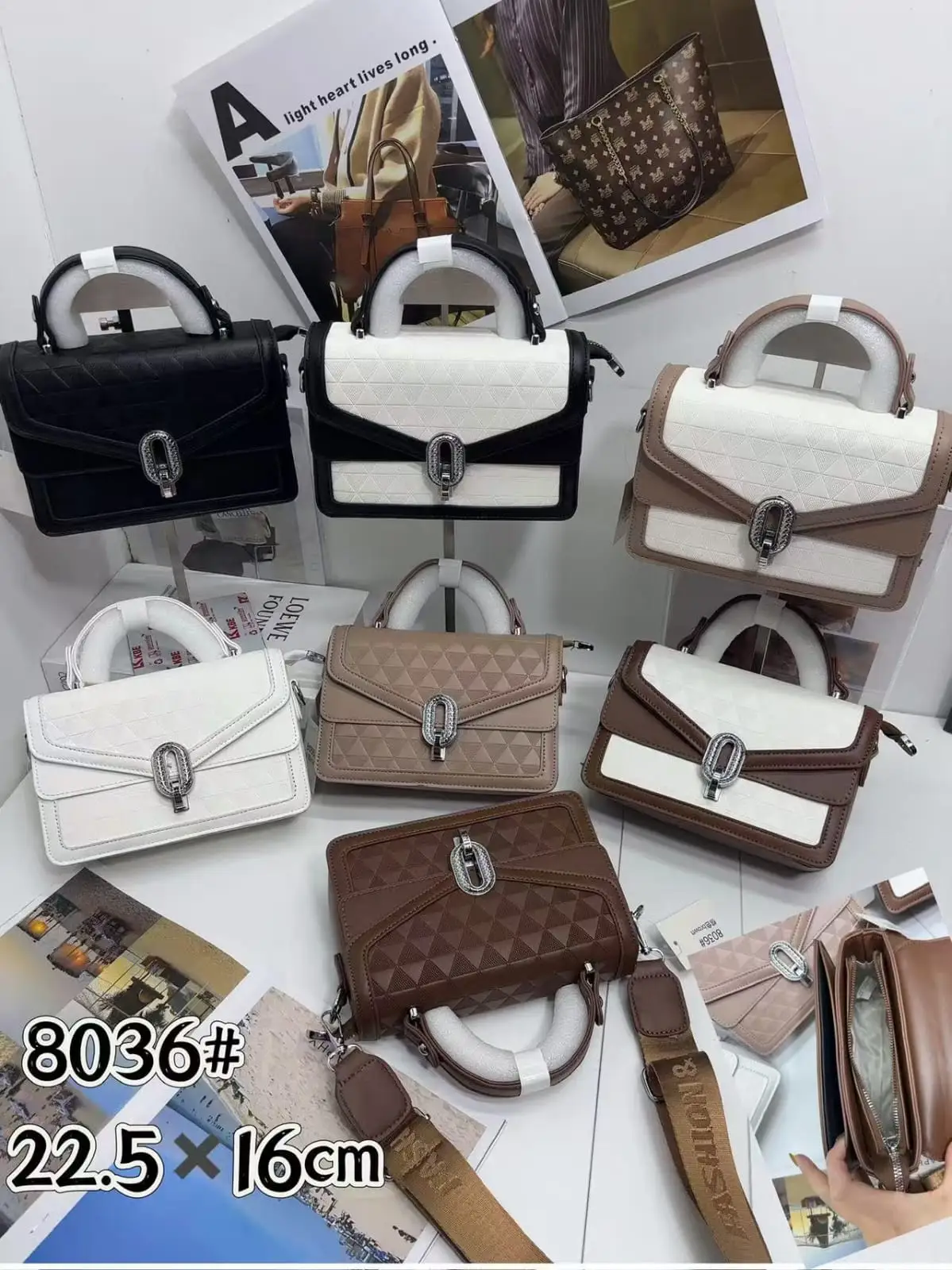 Structured Shoulder Bag
