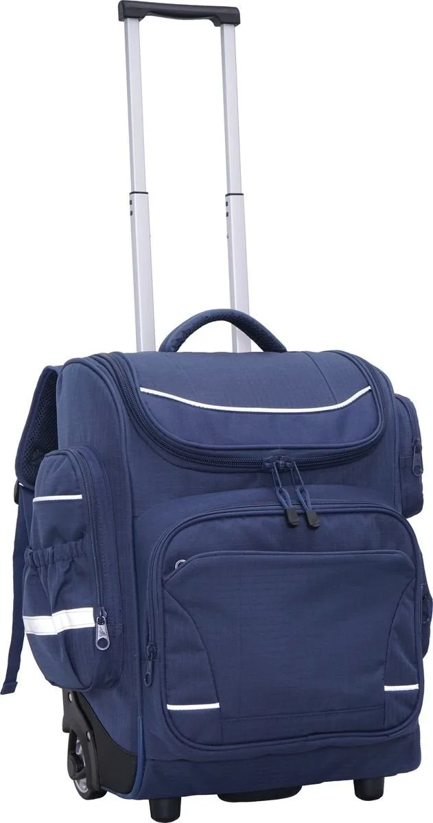 School Mateยฎ XL Trolley Backpack NAVY