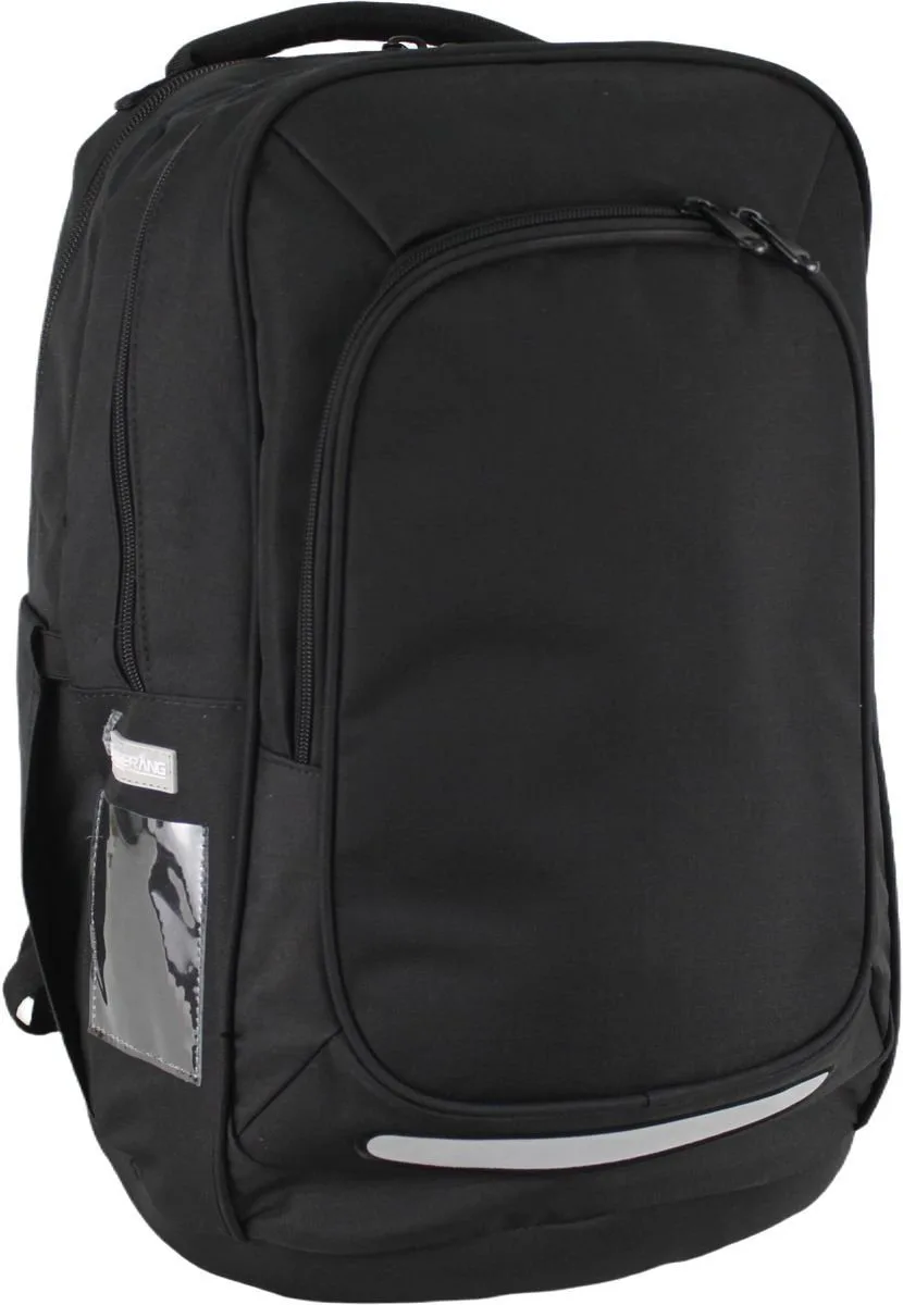Boomerang Large Plain Orthopaedic Backpack Black