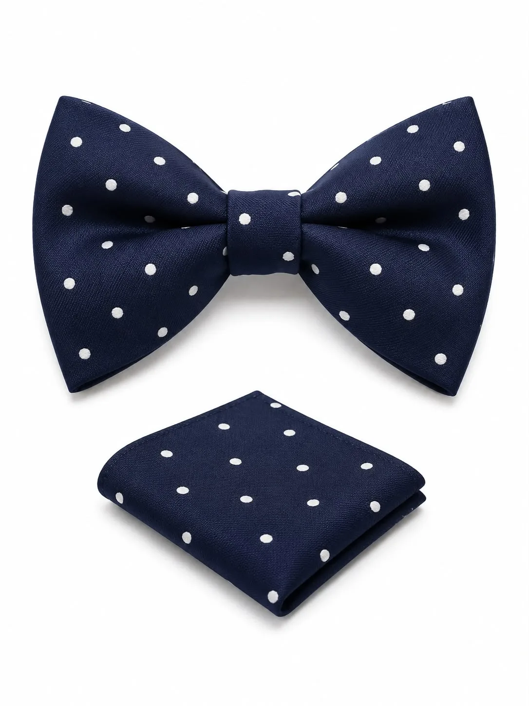 Red Bow Tie & Lapel Pin Set