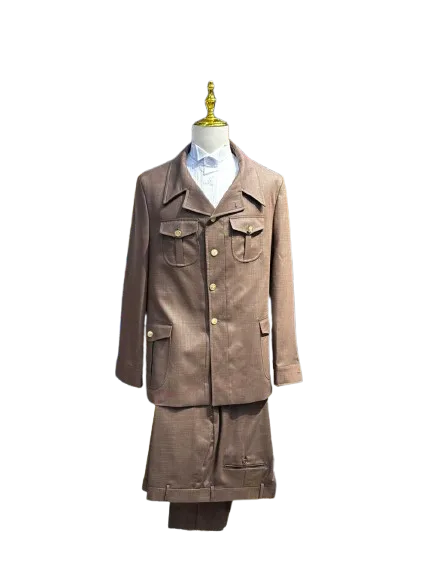 Tan Safari Suit