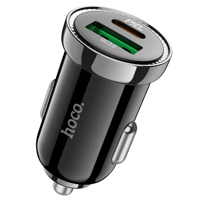 HOCO Z44 Leading Car Charger PD20W + QC3.0