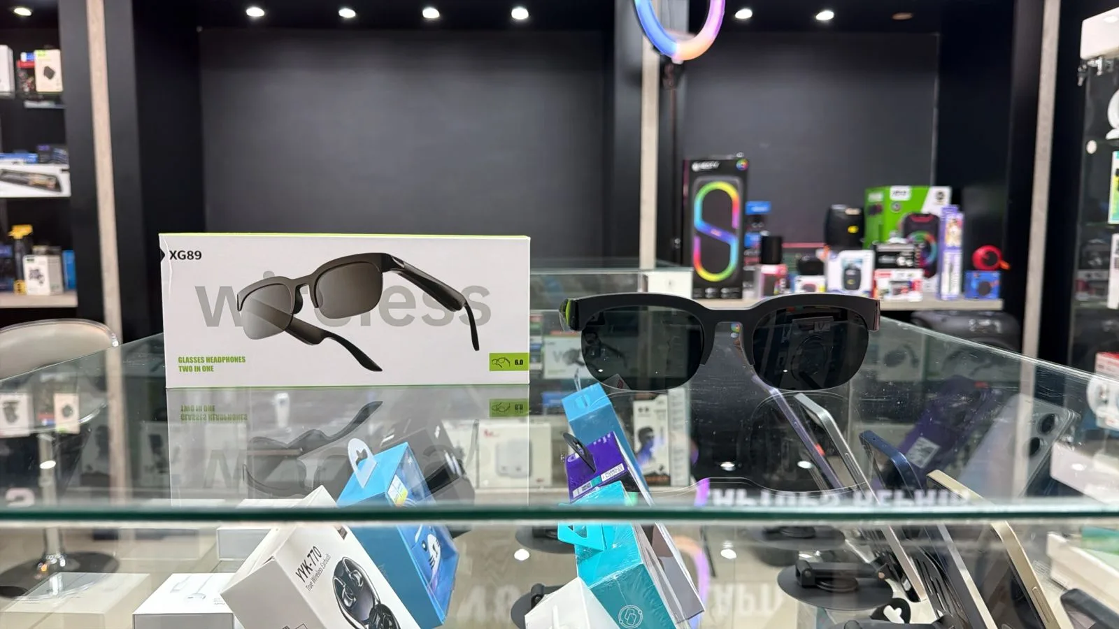 Wireless Glasses Headphones